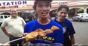 banana cue vendor