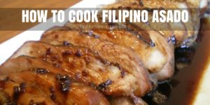 Food Catering Business Menu: Filipino Pork Asado