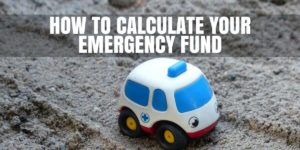 Calculate your emergency fund