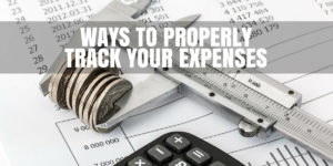 Ways To Track Expenses