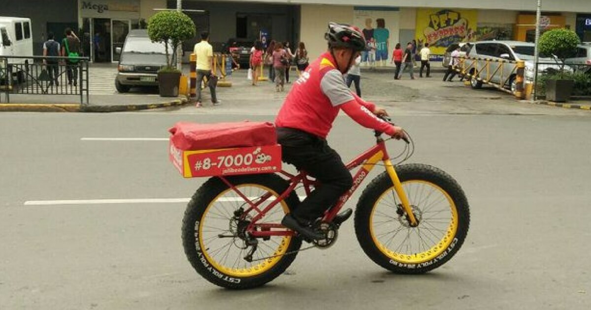 jollibee delivery motorcycle