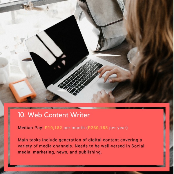 web content writer