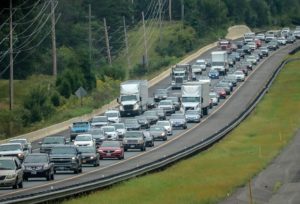 vehicles in the expressway