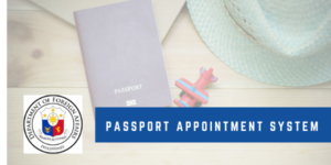 online passport appointment system
