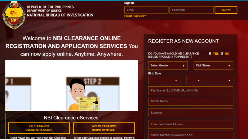 Step-by-Step Guide: How To Get NBI Clearance Online For New Application ...