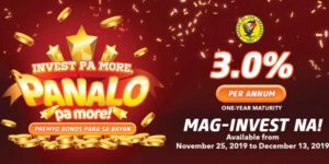 Invest and Get a Chance to Win Php1 Million with the Government’s “Premyo Bonds”