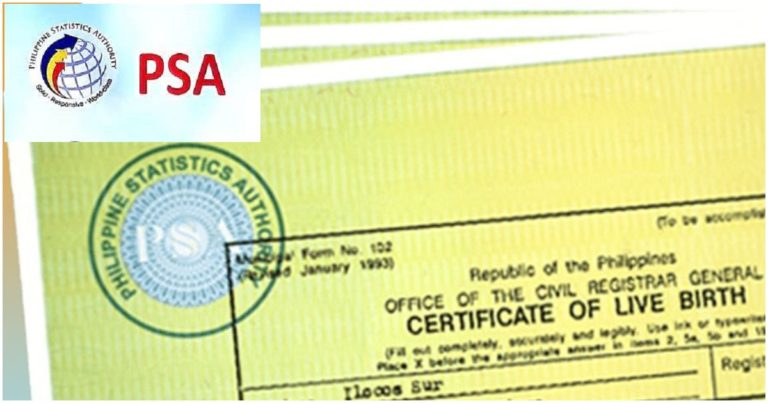 Late Registration of Birth Certificate