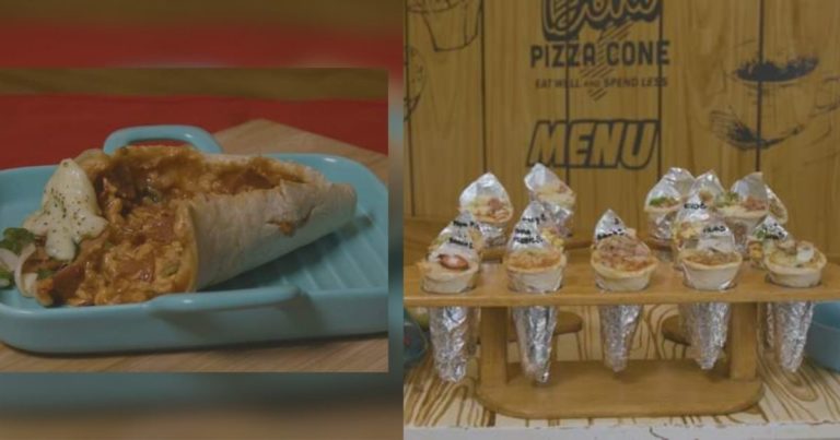 Cone-Shaped Pizza, a Unique Business Venture Earning P100K a Week