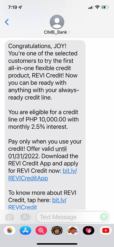 How to Apply for CIMB Bank Revi Credit with Up to Php250k Limit and Zero Annual Fees