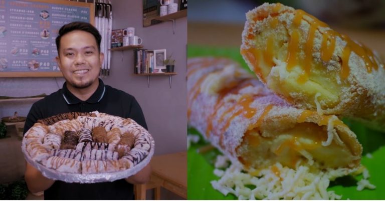 Couple Who Lost Jobs Due To Pandemic, Now Earns P40,000 Selling Special Flavored Turon