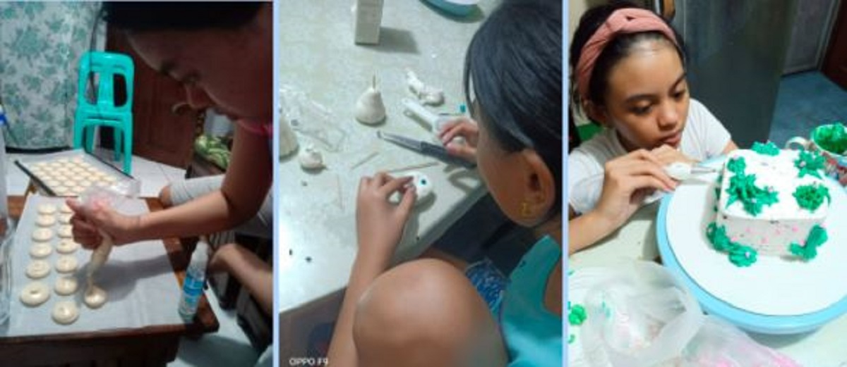 Teen Who Loves to Play with Modeling Clay, A Big Help in Mom’s Cake Business