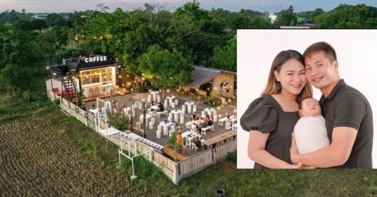 Couple Builds Coffee Shop In The Middle Of A Rice Field, Now Earns P50k Daily