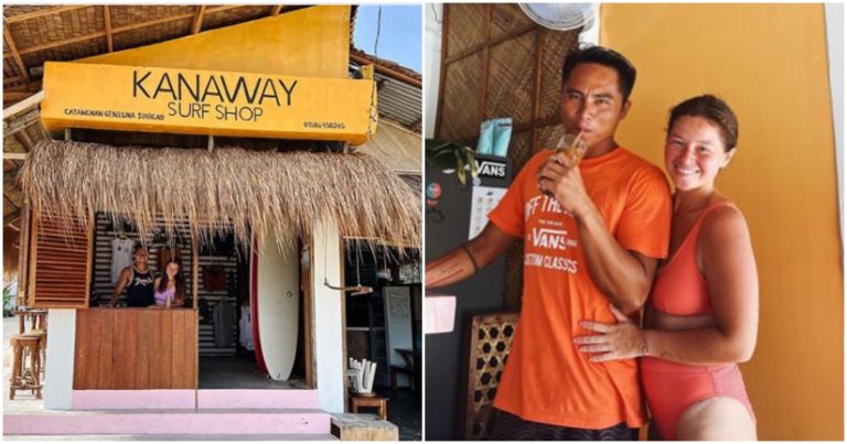 Andi Eigenmann and Philmar Alipayo Open Surf Shop and Snack Bar in Siargao