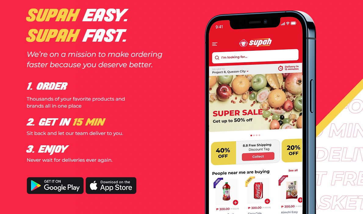 Online Grocery Startup Promises 'Supah' Fast Delivery Within 15 Minutes