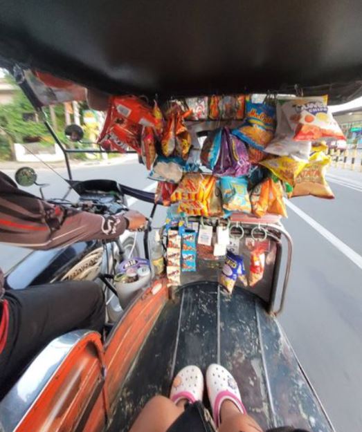 old tricycle driver