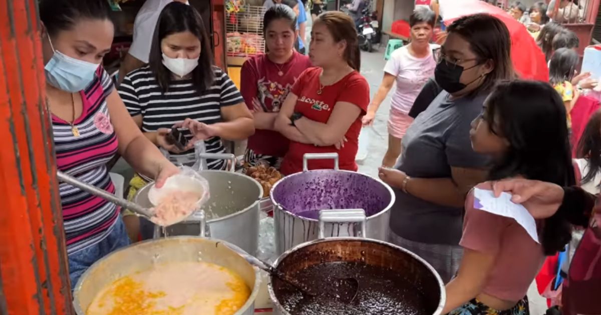 How This Viral Ube Champorado Stall In Caloocan Started And Attracted Crowds