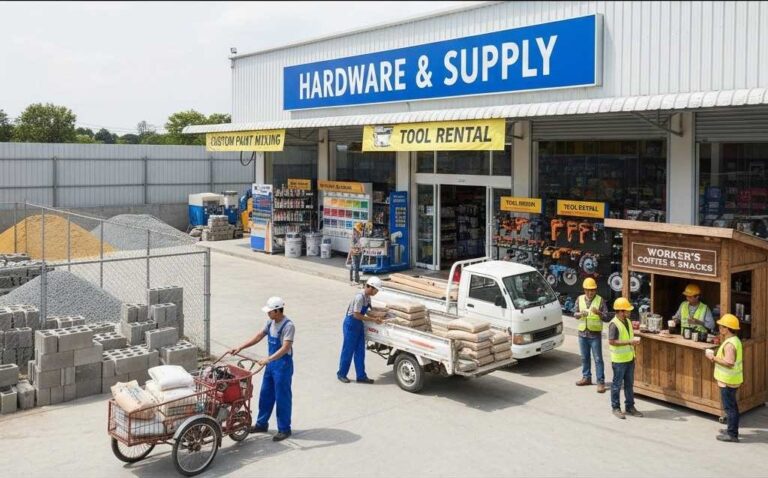 add-on business for hardware store