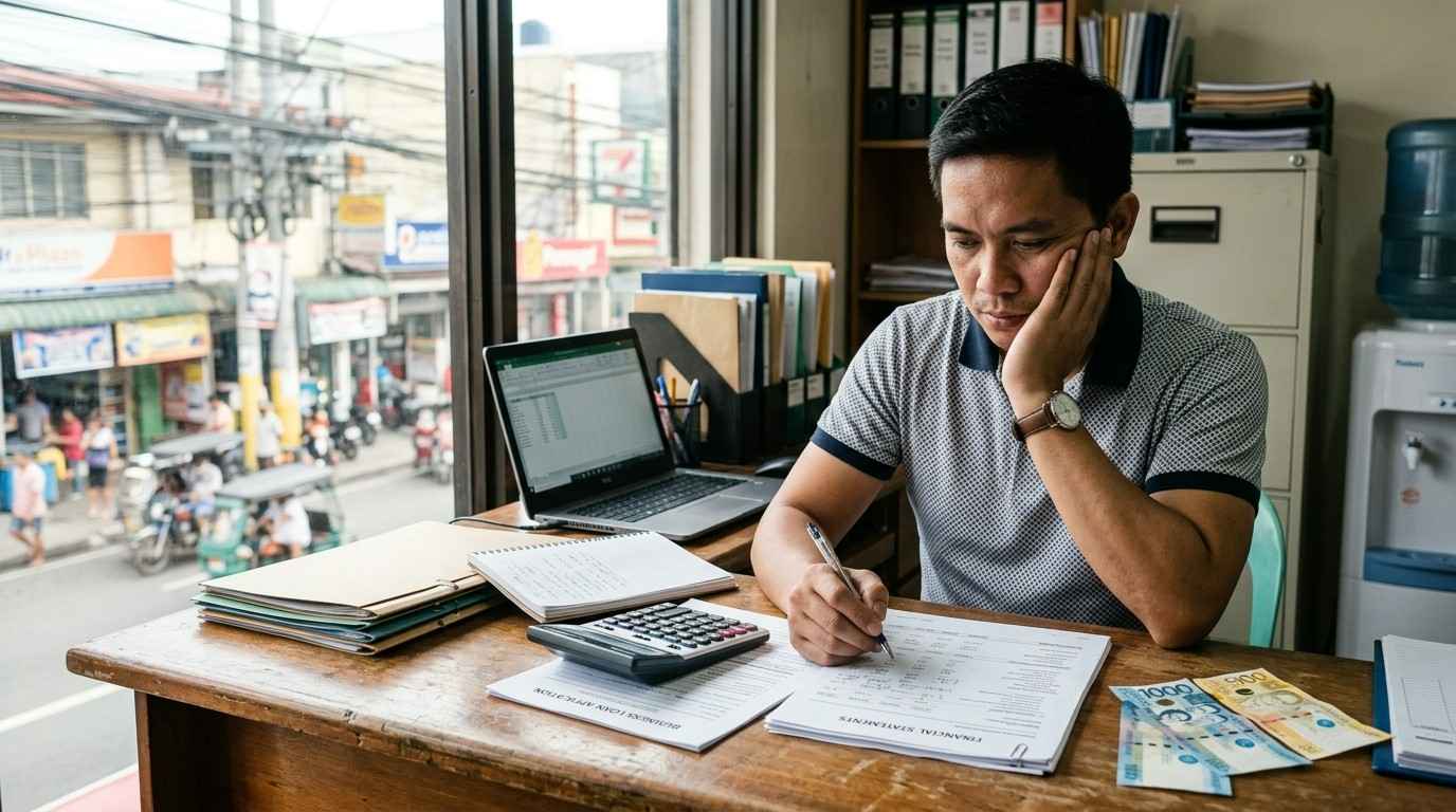 Filipino Entrepreneur Considering a Business Loan